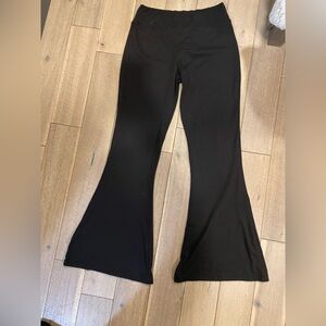 Chic Black Flare Women's Pants